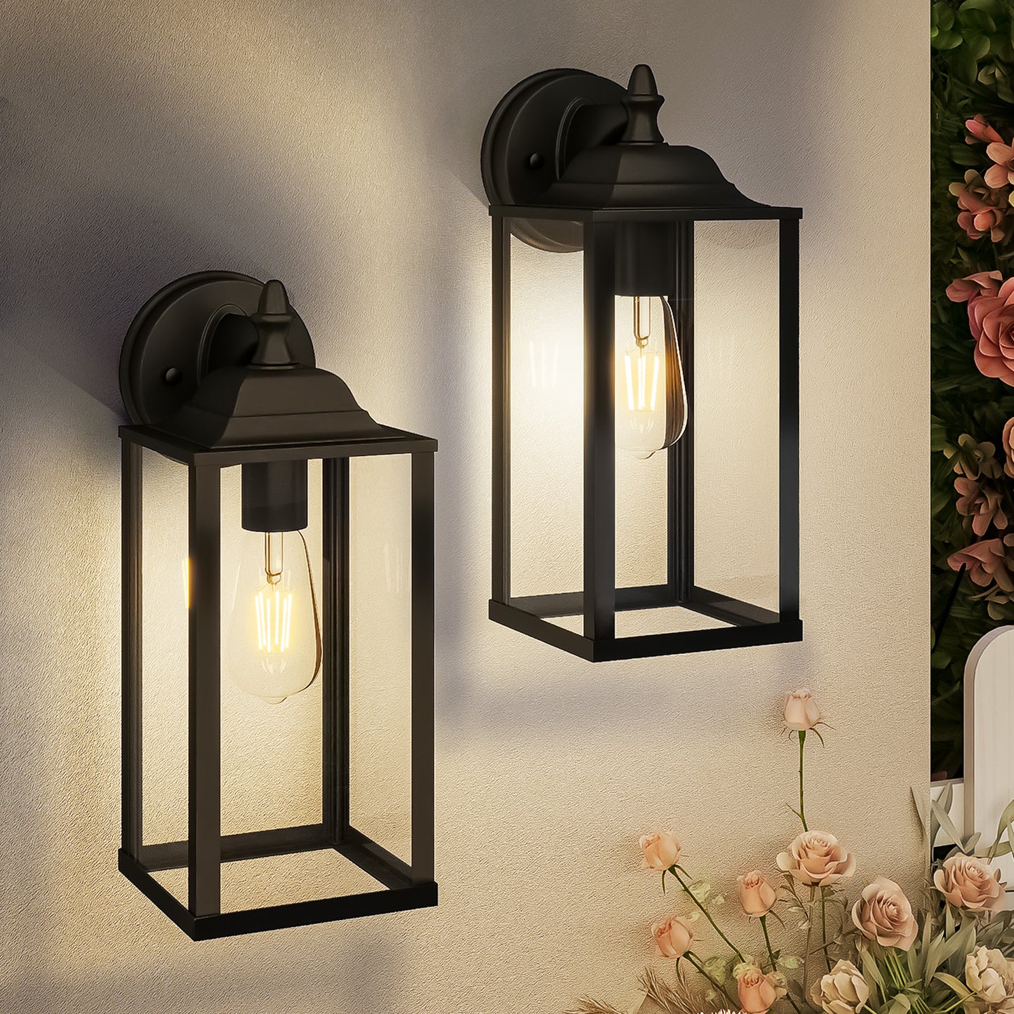 Large Size Waterproof Outdoor Wall Light Fixtures for Porch & Patio