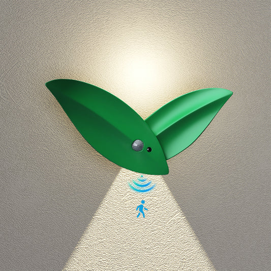 Green LED Motion Sensor Wall Light – Dimmable Magnetic Night Light with Remote