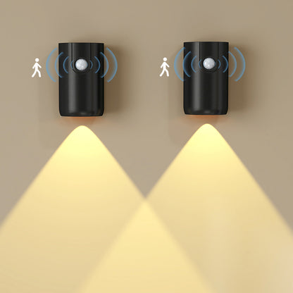 Upgraded Motion Sensor Night Light Magnetic Dimmable Wall Lamp 2 Pcs